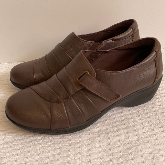 Bass Edith Go-To Comfort Women’s Brown Leather Shoe Size 8.5M NWOT - Picture 1 of 14